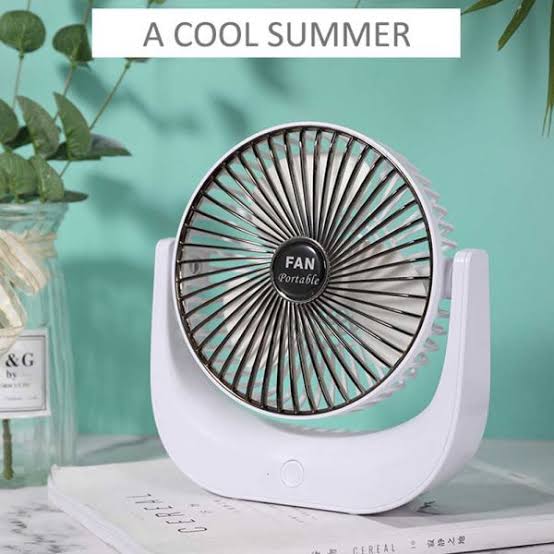 Desktop Mini Fan, Wide Angle